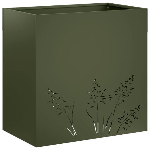 Vrtna saksija 2 kom. Maslinastozelena 50 x 30 x 49 cm - Maslinastozelena 50 x 30 x 49 cm 2 Cijena