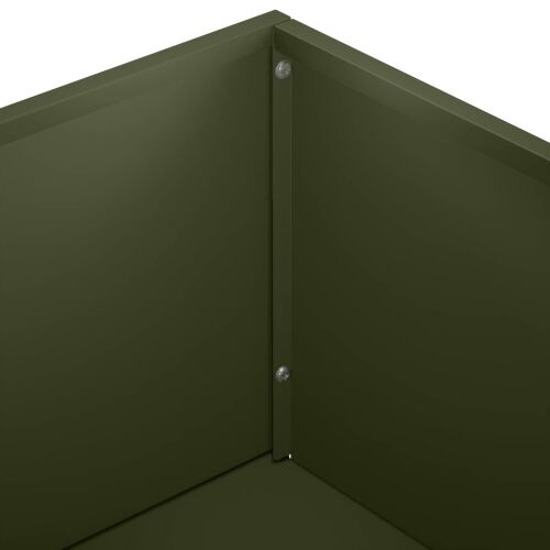 Vrtna saksija 2 kom. Maslinastozelena 50 x 30 x 49 cm - Maslinastozelena 50 x 30 x 49 cm 2 Cijena