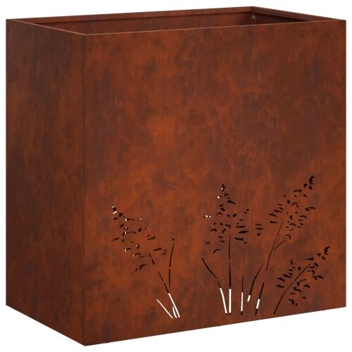 Vrtna saksija 2 kom. Rđa 50 x 30 x 49 cm Otporni čelik - Otporni čelik 50 x 30 x 49 cm 2 Cijena