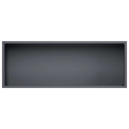 Vrtna saksija Antracit 80 x 20 x 49 cm Čelična vrata - Antracit 80 x 20 x 49 cm 1 Cijena