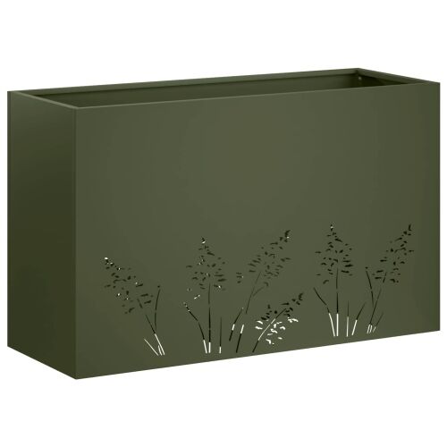 Vrtna saksija 2 kom. Maslinastozelena 80 x 20 x 49 cm - Maslinastozelena 80 x 20 x 49 cm 2 Cijena