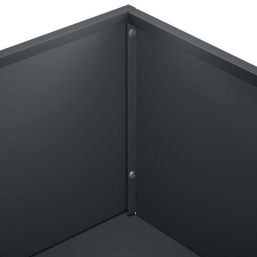 Vrtna saksija Antracit 80 x 30 x 49 cm Čelična vrata - Antracit 80 x 30 x 49 cm 1 Cijena