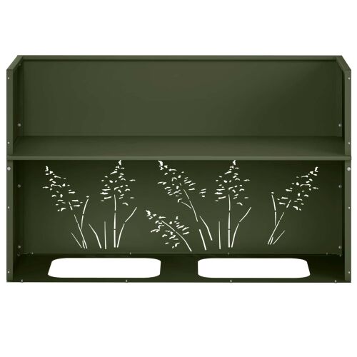 Vrtna saksija 2 kom. Maslinastozelena 80 x 30 x 49 cm - Maslinastozelena 80 x 30 x 49 cm 2 Cijena