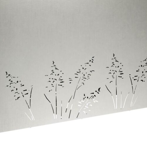 Vrtna saksija Srebrna 100 x 20 x 49 cm Nehrđajući čelik - Nehrđajući čelik 100 x 20 x 49 cm 1 Cijena