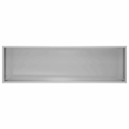 Vrtna saksija Srebrna 100 x 20 x 49 cm Pocinčani čelik - Pocinčani čelik 100 x 20 x 49 cm 1 Cijena