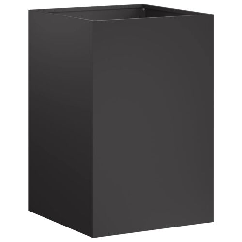Vrtna saksija Crna 40 x 40 x 60 cm Čelična vrata - Crna 40 x 40 x 60 cm Cijena