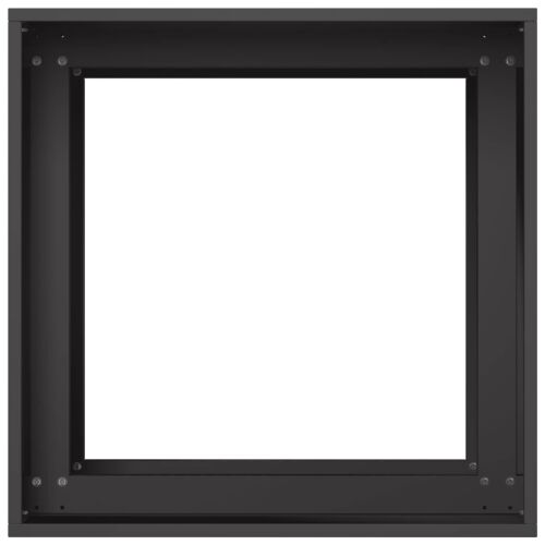 Vrtna saksija Crna 40 x 40 x 60 cm Čelična vrata - Crna 40 x 40 x 60 cm Cijena