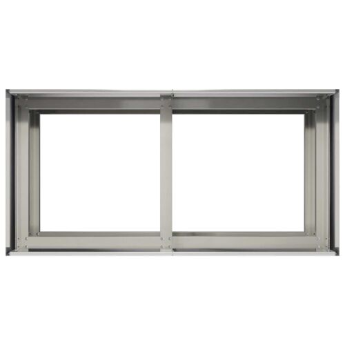 Vrtna saksija Srebrna 80 x 40 x 60 cm Nehrđajući čelik - Nehrđajući čelik 80 x 40 x 60 cm Cijena