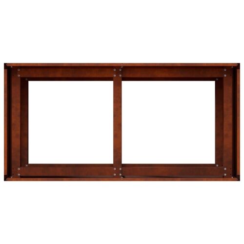 Vrtna saksija Rđa 80 x 40 x 60 cm Otporni čelik - Otporni čelik 80 x 40 x 60 cm Cijena