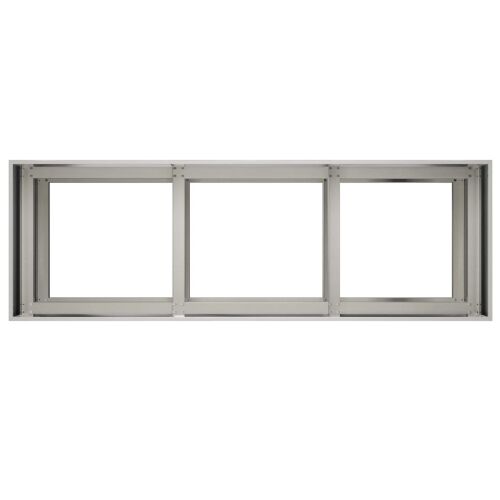 Vrtna saksija Srebrna 120 x 40 x 60 cm Nehrđajući čelik - Nehrđajući čelik 120 x 40 x 60 cm Cijena
