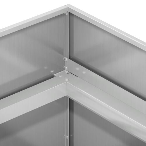 Vrtna saksija Srebrna 120 x 40 x 60 cm Pocinčani čelik - Pocinčani čelik 120 x 40 x 60 cm Cijena