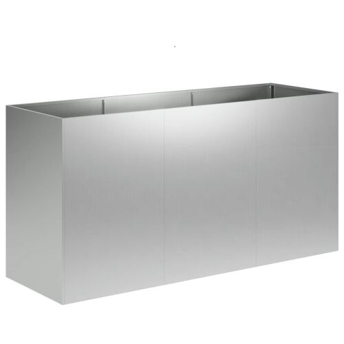 Vrtna saksija Srebrna 120 x 40 x 60 cm Pocinčani čelik - Pocinčani čelik 120 x 40 x 60 cm Cijena