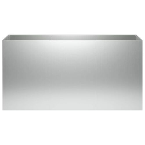 Vrtna saksija Srebrna 120 x 40 x 60 cm Pocinčani čelik - Pocinčani čelik 120 x 40 x 60 cm Cijena