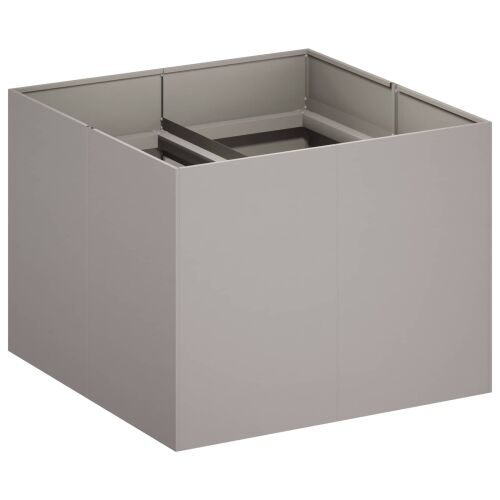Vrtna saksija Rđa 80 x 80 x 60 cm Otporni čelik - Otporni čelik 80 x 80 x 60 cm Cijena
