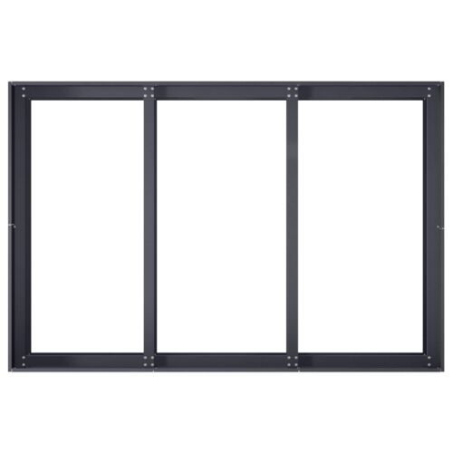 Vrtna saksija Antracit 120 x 80 x 60 cm Čelična vrata - Antracit 120 x 80 x 60 cm Cijena