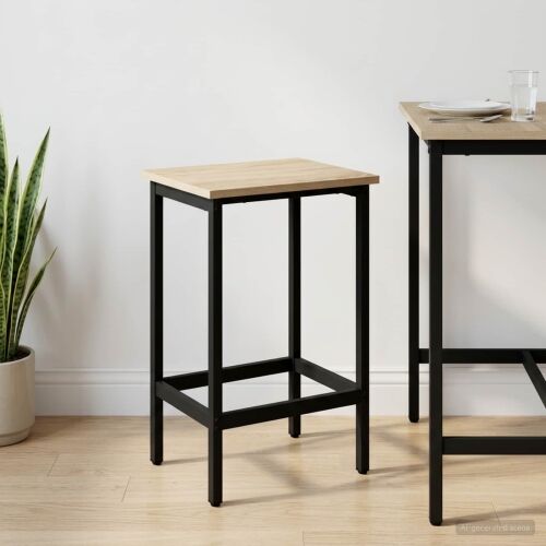 Barska stolica Hrast sonoma 40 x 32 x 64 cm Konstruirano drvo - Hrast sonoma 1 40 x 32 x 64 cm Cijena