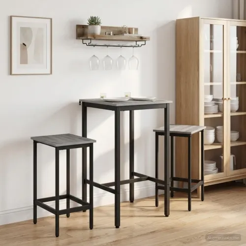 Barska stolica 2 kom. Siva Sonoma 40 x 32 x 64 cm - Siva Sonoma 2 40 x 32 x 64 cm Cijena