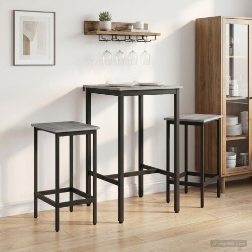 Barska stolica 2 kom. Siva Sonoma 40 x 32 x 74 cm - Siva Sonoma 2 40 x 32 x 74 cm Cijena