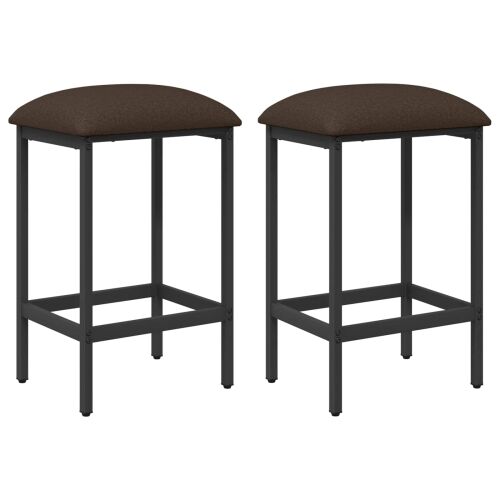 Barska stolica 2 kom. Sivosmeđa 40 x 32 x 64 cm - Sivosmeđa 2 40 x 32 x 64 cm Cijena