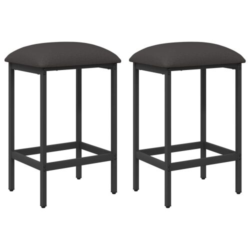 Barska stolica 2 kom. Tamnosiva 40 x 32 x 74 cm - Tamnosiva 2 40 x 32 x 74 cm Cijena