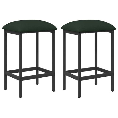 Barska stolica 2 kom. Tamnozelena 40 x 32 x 74 cm - Tamnozelena 2 40 x 32 x 74 cm Cijena