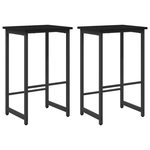 Barska stolica 2 kom. Crni hrast 40 x 32 x 74 cm - Crni hrast 2 40 x 32 x 74 cm Cijena