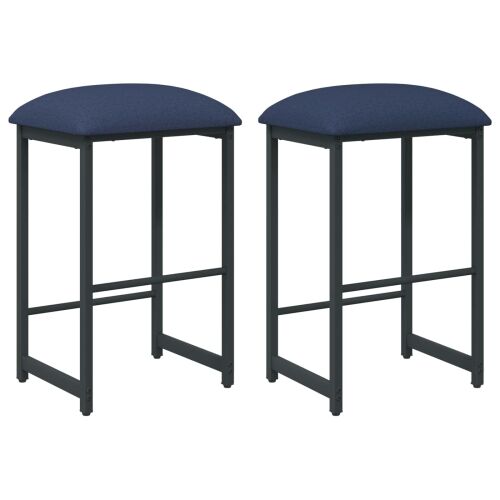 Barska stolica 2 kom. Plava 40 x 32 x 64 cm Konstruirano drvo - Plava 2 40 x 32 x 64 cm Cijena
