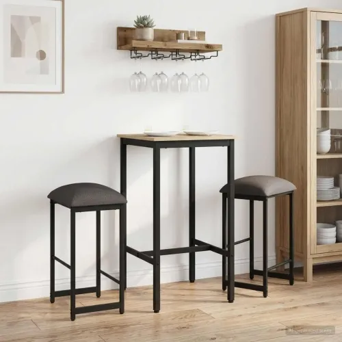 Barska stolica 2 kom. Svjetlosiva 40 x 32 x 74 cm - Svjetlosiva 2 40 x 32 x 74 cm Cijena