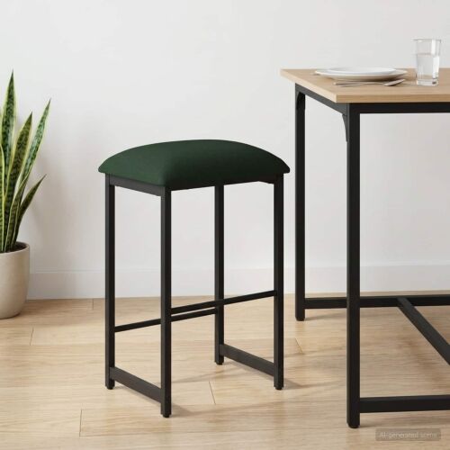 Barska stolica Tamnozelena 40 x 32 x 74 cm Konstruirano drvo - Tamnozelena 1 40 x 32 x 74 cm Cijena