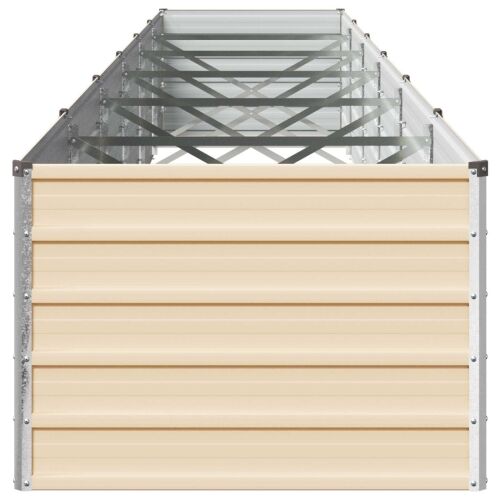 Povišeni vrtni krevet Slonovača 600 x 80 x 55 cm - 600 x 80 x 55 cm Slonovača Cijena