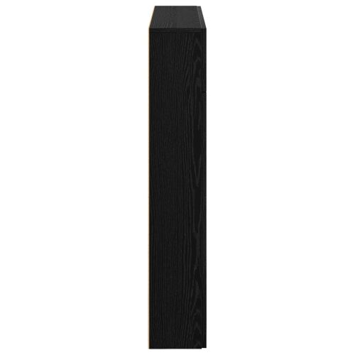 Okvir za kamin Crni hrast 102 x 18 x 100,5 cm Konstruirano drvo - Crni hrast Cijena