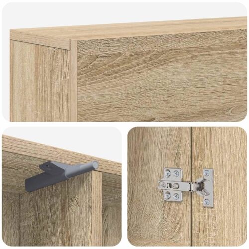 Okvir za kamin Hrast sonoma 102 x 18 x 100,5 cm - Hrast sonoma Cijena