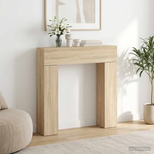 Okvir za kamin Hrast sonoma 102 x 18 x 100,5 cm - Hrast sonoma Cijena