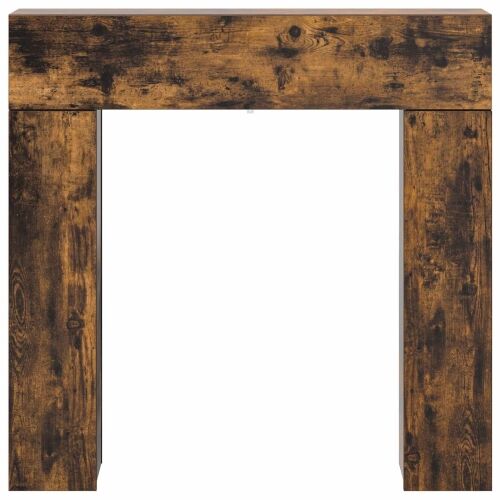 Okvir za kamin Dimljeni hrast 102 x 18 x 100,5 cm - Dimljeni hrast Cijena
