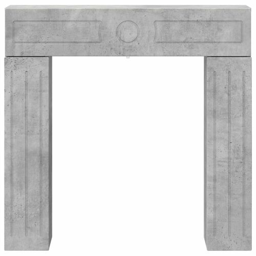 Okvir za kamin Betonska siva 102 x 18 x 100,5 cm - Betonska siva Cijena
