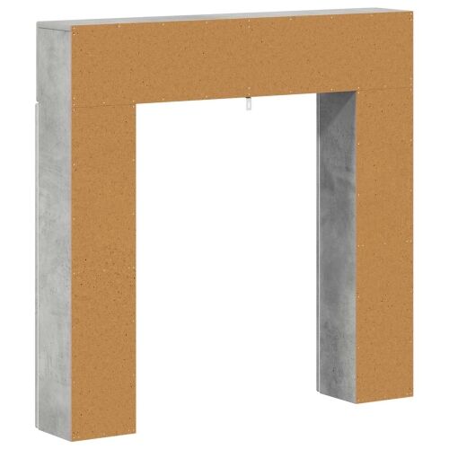 Okvir za kamin Betonska siva 102 x 18 x 100,5 cm - Betonska siva Cijena