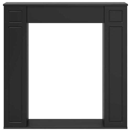 Okvir za kamin Crna 100 x 20 x 100 cm Konstruirano drvo - Crna Cijena