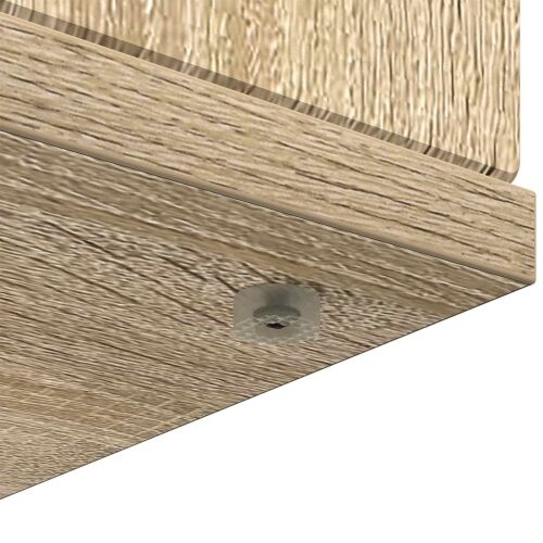 Okvir za kamin Hrast sonoma 100 x 20 x 100 cm Konstruirano drvo - Hrast sonoma Cijena
