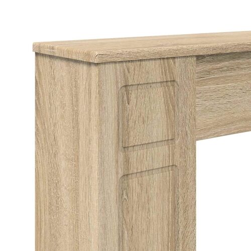 Okvir za kamin Hrast sonoma 100 x 20 x 100 cm Konstruirano drvo - Hrast sonoma Cijena