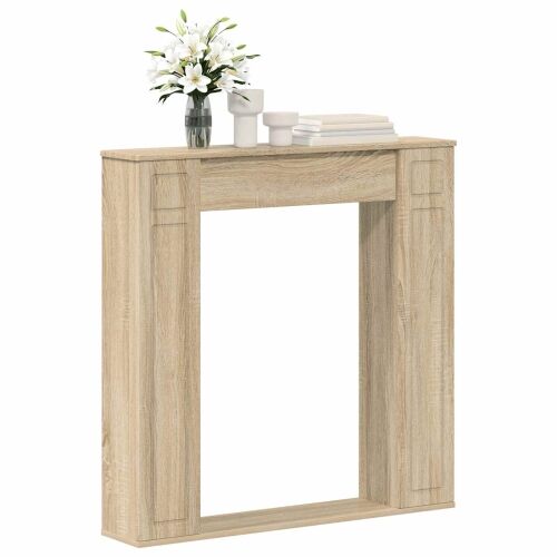 Okvir za kamin Hrast sonoma 100 x 20 x 100 cm Konstruirano drvo - Hrast sonoma Cijena