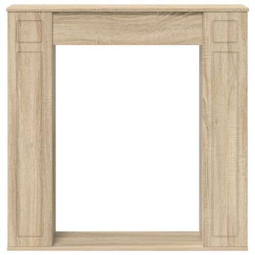 Okvir za kamin Hrast sonoma 100 x 20 x 100 cm Konstruirano drvo - Hrast sonoma Cijena