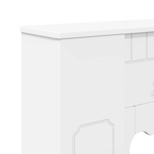 Okvir za kamin Bijela 93 x 20 x 89 cm Konstruirano drvo - Bijela Cijena