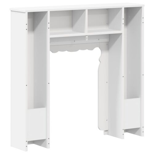 Okvir za kamin Bijela 93 x 20 x 89 cm Konstruirano drvo - Bijela Cijena
