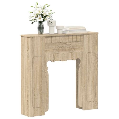 Okvir za kamin Hrast sonoma 93 x 20 x 89 cm Konstruirano drvo - Hrast sonoma Cijena