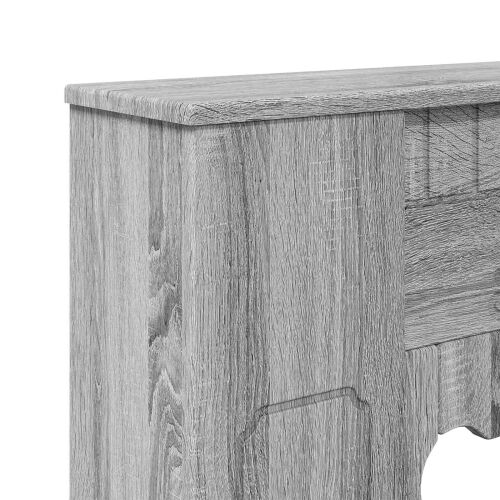 Okvir za kamin Siva Sonoma 93 x 20 x 89 cm Konstruirano drvo - Siva Sonoma Cijena