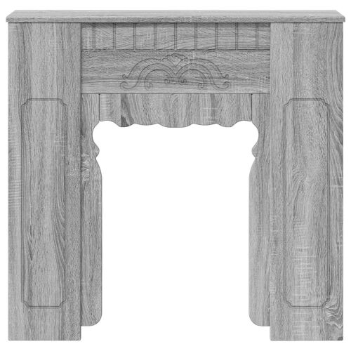 Okvir za kamin Siva Sonoma 93 x 20 x 89 cm Konstruirano drvo - Siva Sonoma Cijena