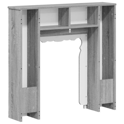 Okvir za kamin Siva Sonoma 93 x 20 x 89 cm Konstruirano drvo - Siva Sonoma Cijena