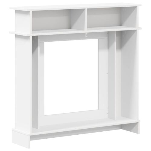 Okvir za kamin Bijela 102 x 26 x 100 cm Konstruirano drvo - Bijela Cijena