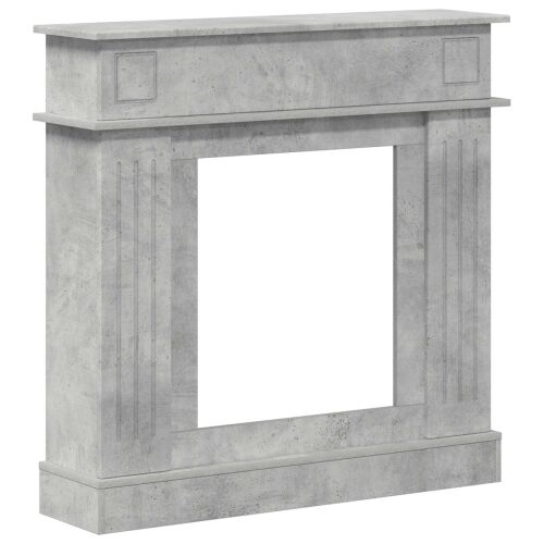 Okvir za kamin Betonska siva 102 x 26 x 100 cm - Betonska siva Cijena