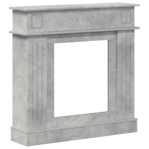 Okvir za kamin Betonska siva 102 x 26 x 100 cm - Betonska siva Cijena